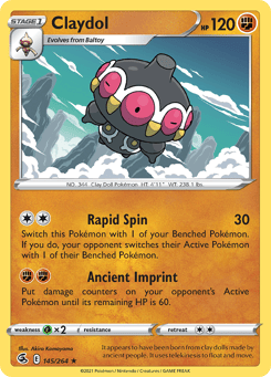 Claydol 145/264 Fusion Strike