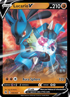 Lucario V 146/264 Fusion Strike
