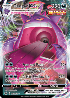Gengar VMAX 157/264 Fusion Strike