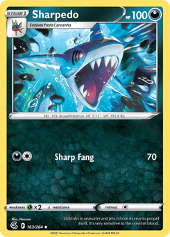 Sharpedo 163/264 Fusion Strike