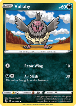 Vullaby 172/264 Fusion Strike