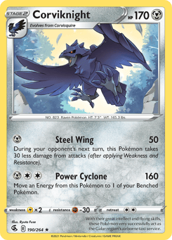 Corviknight 190/264 Fusion Strike