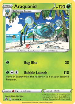 Araquanid 020/264 Fusion Strike