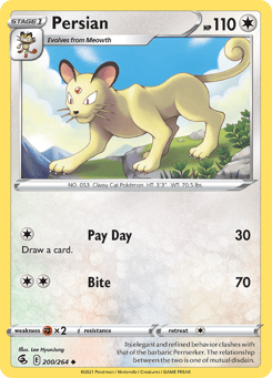 Persian 200/264 Fusion Strike