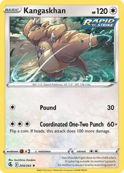 Kangaskhan 204/264 Fusion Strike