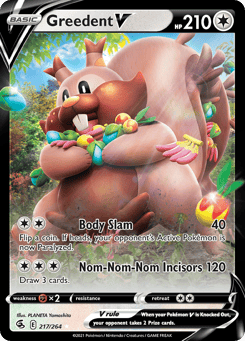 Greedent V 217/264 Fusion Strike