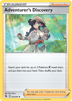 Adventurer's Discovery 224/264 Fusion Strike