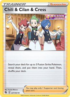 Chili & Cilan & Cress 227/264 Fusion Strike