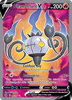 Chandelure V 247/264 Fusion Strike