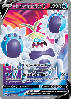 Crabominable V 248/264 Fusion Strike