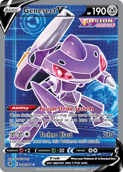 Genesect V 254/264 Fusion Strike