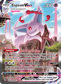 Espeon VMAX 270/264 Fusion Strike