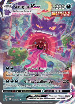 Gengar VMAX 271/264 Fusion Strike