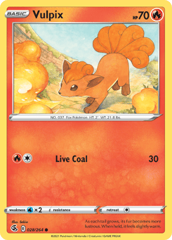 Vulpix 028/264 Fusion Strike