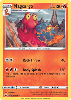 Magcargo 035/264 Fusion Strike
