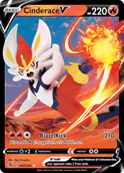 Cinderace V 043/264 Fusion Strike