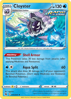 Cloyster 051/264 Fusion Strike