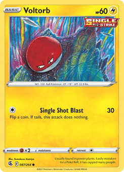 Voltorb 087/264 Fusion Strike