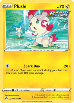 Plusle 089/264 Fusion Strike