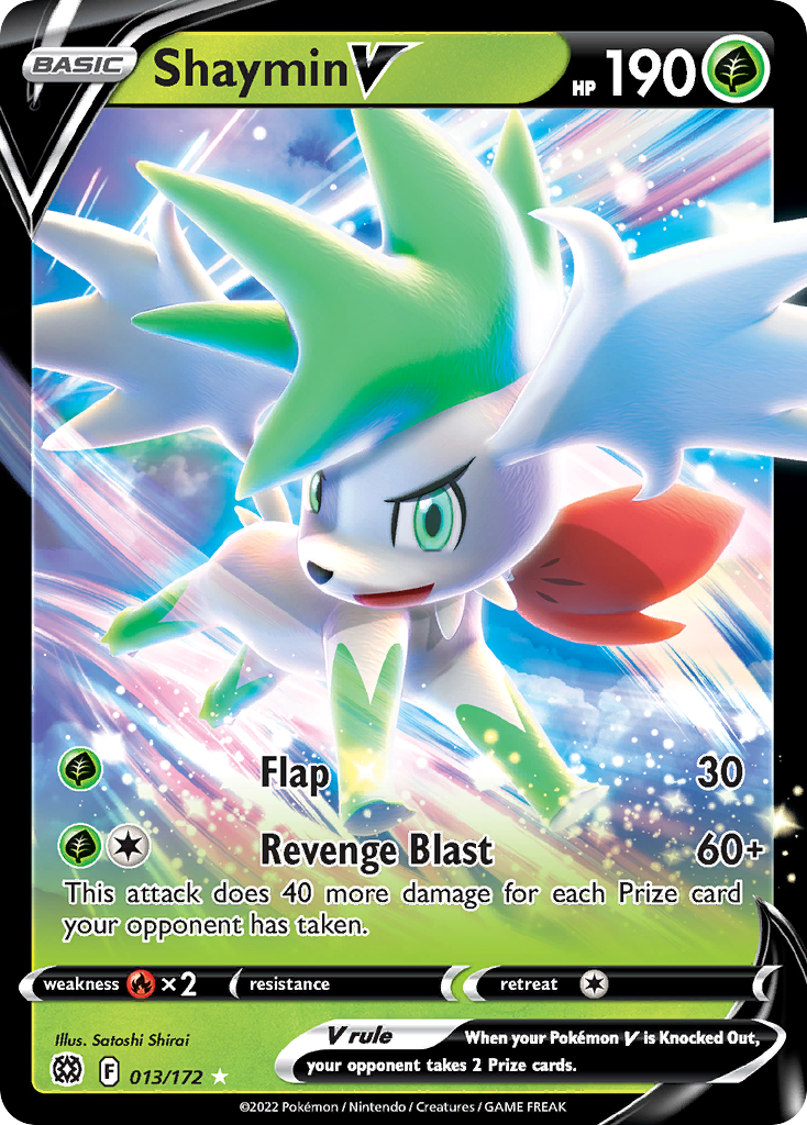 Shaymin V 013/172 Brilliant Stars