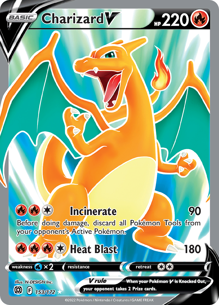 Charizard V 153/172 Brilliant Stars