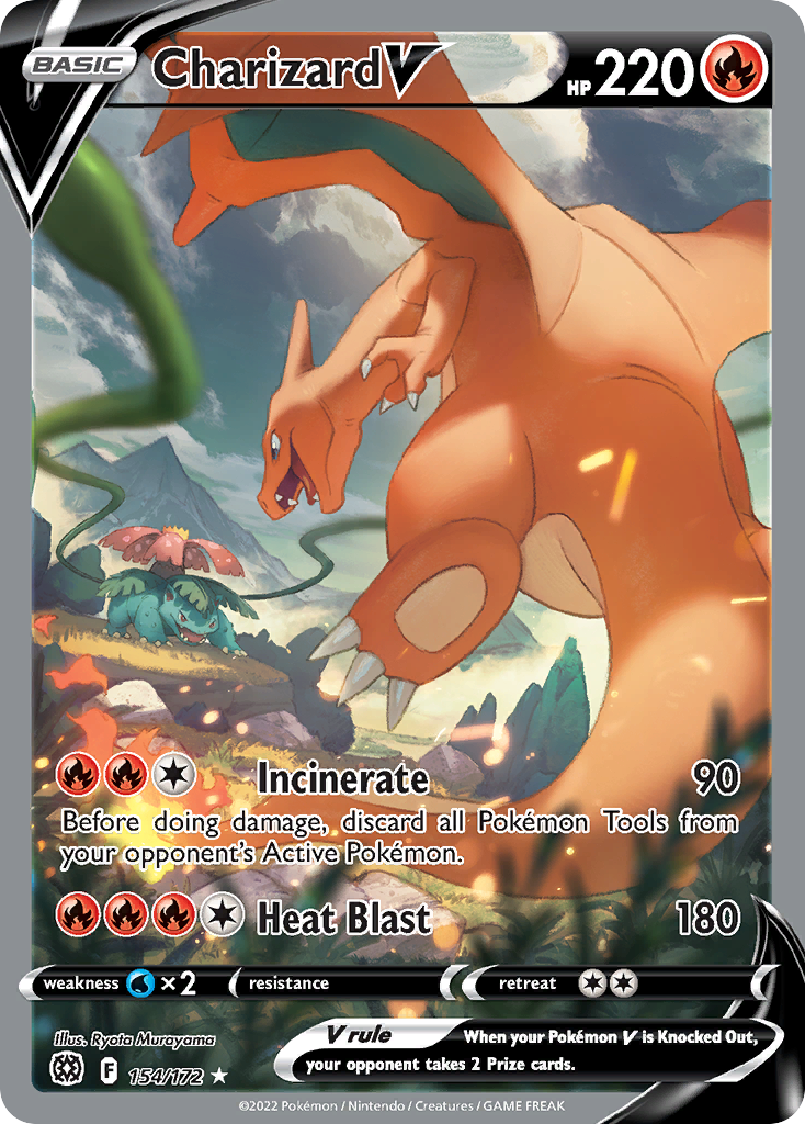 Charizard V 154/172 Brilliant Stars