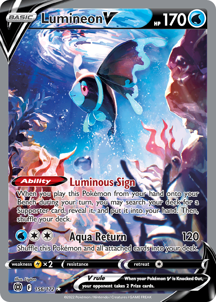 Lumineon V 156/172 Brilliant Stars