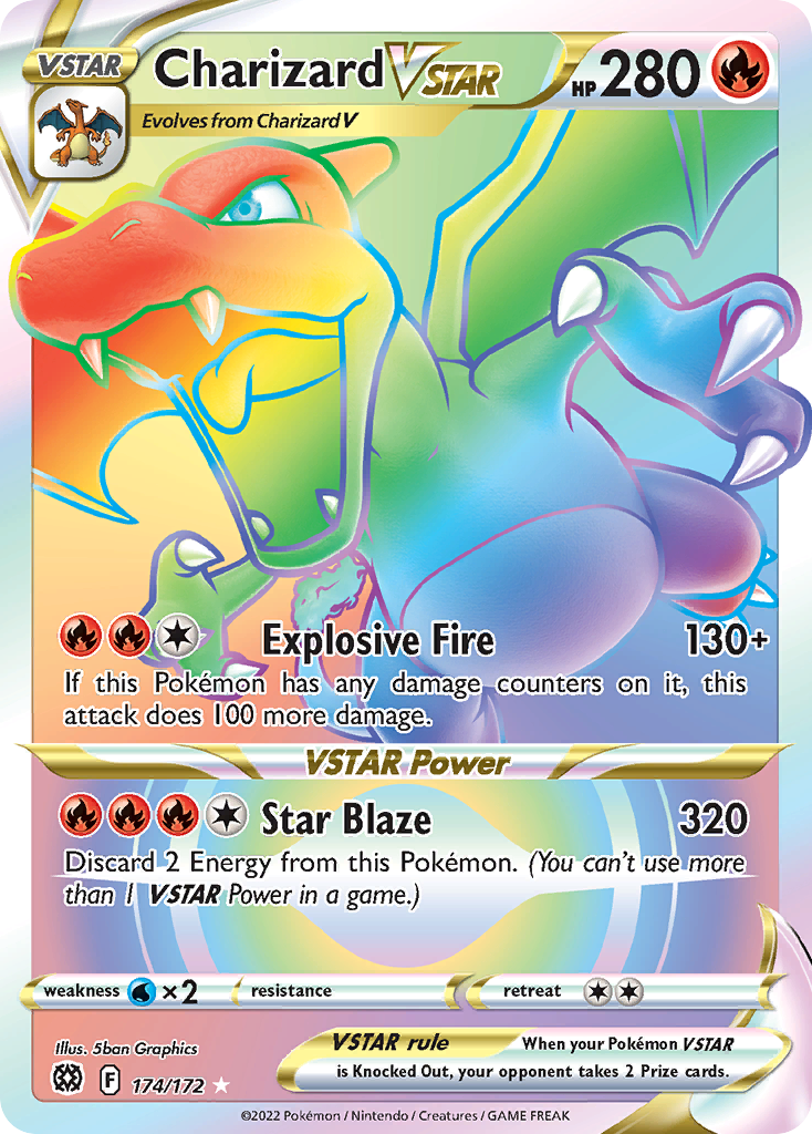Charizard VSTAR 174/172 Brilliant Stars