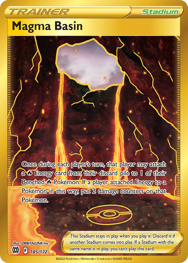 Magma Basin 185/172 Brilliant Stars