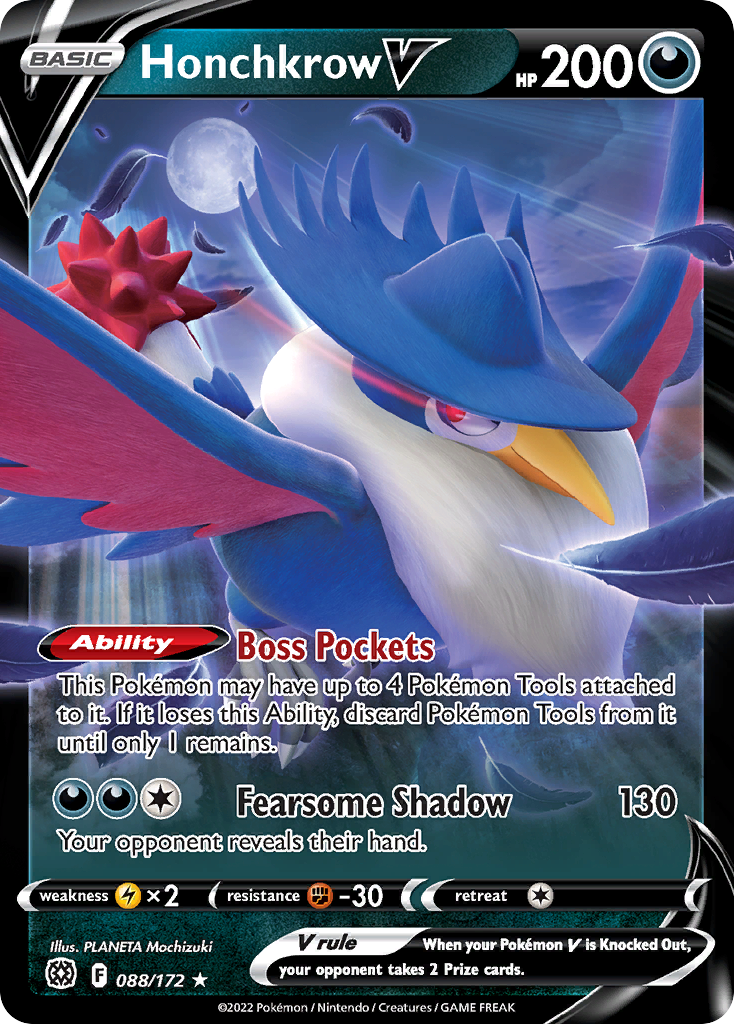 Honchkrow V 088/172 Brilliant Stars