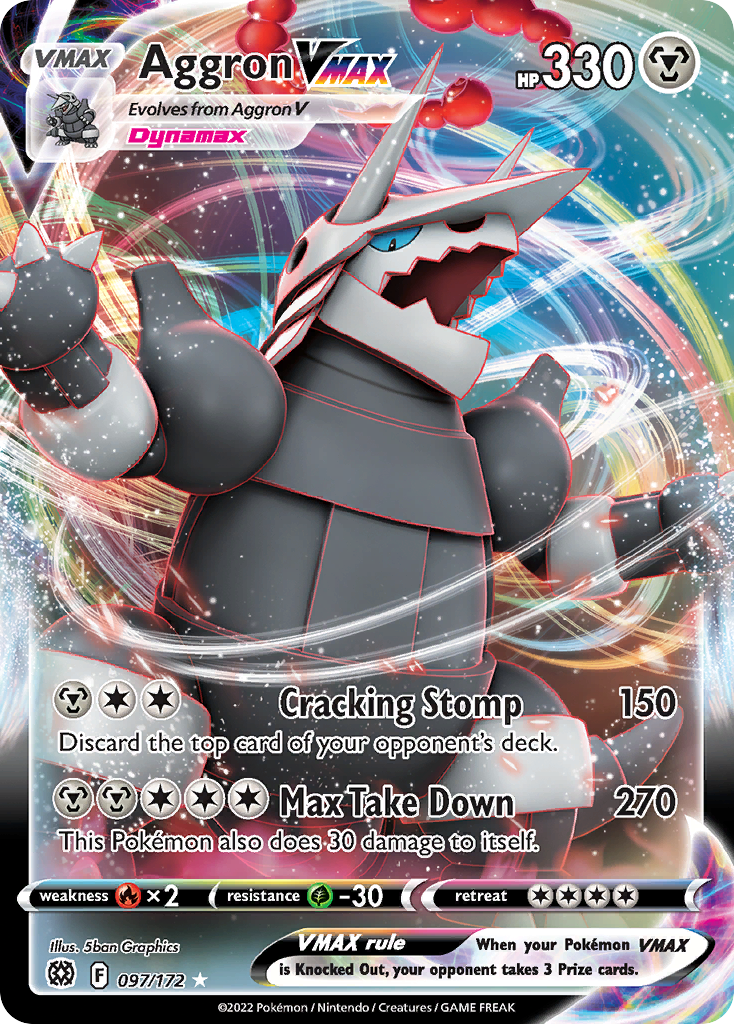 Aggron VMAX 097/172 Brilliant Stars