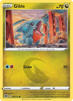Gible 107/172 Brilliant Stars
