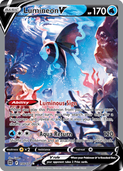 Lumineon V 156/172 Brilliant Stars
