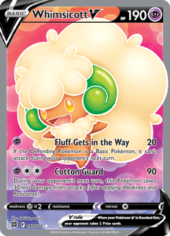 Whimsicott V 160/172 Brilliant Stars
