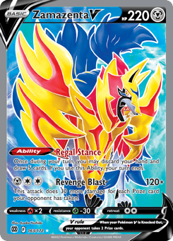 Zamazenta V 163/172 Brilliant Stars