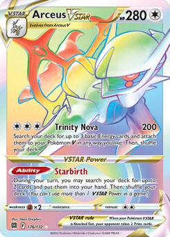 Arceus VSTAR 176/172 Brilliant Stars