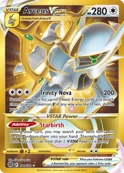 Arceus VSTAR 184/172 Brilliant Stars