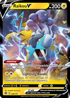 Raikou V 048/172 Brilliant Stars