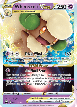 Whimsicott VSTAR 065/172 Brilliant Stars