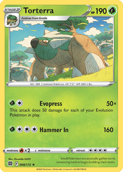 Torterra 008/172 Brilliant Stars