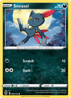 Sneasel 086/172 Brilliant Stars
