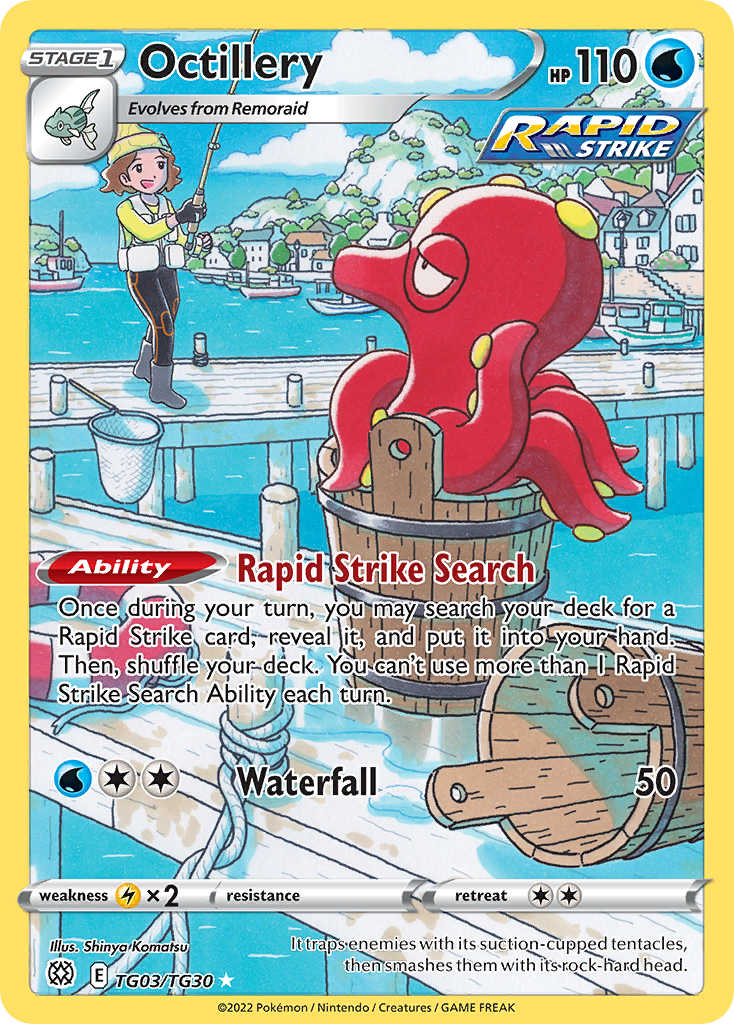 Octillery TG03/TG30 Brilliant Stars Trainer Gallery
