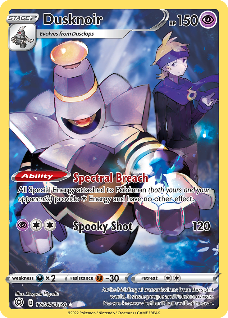 Dusknoir TG06/TG30 Brilliant Stars Trainer Gallery