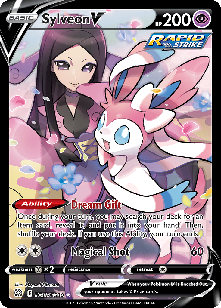 Sylveon V TG14/TG30 Brilliant Stars Trainer Gallery
