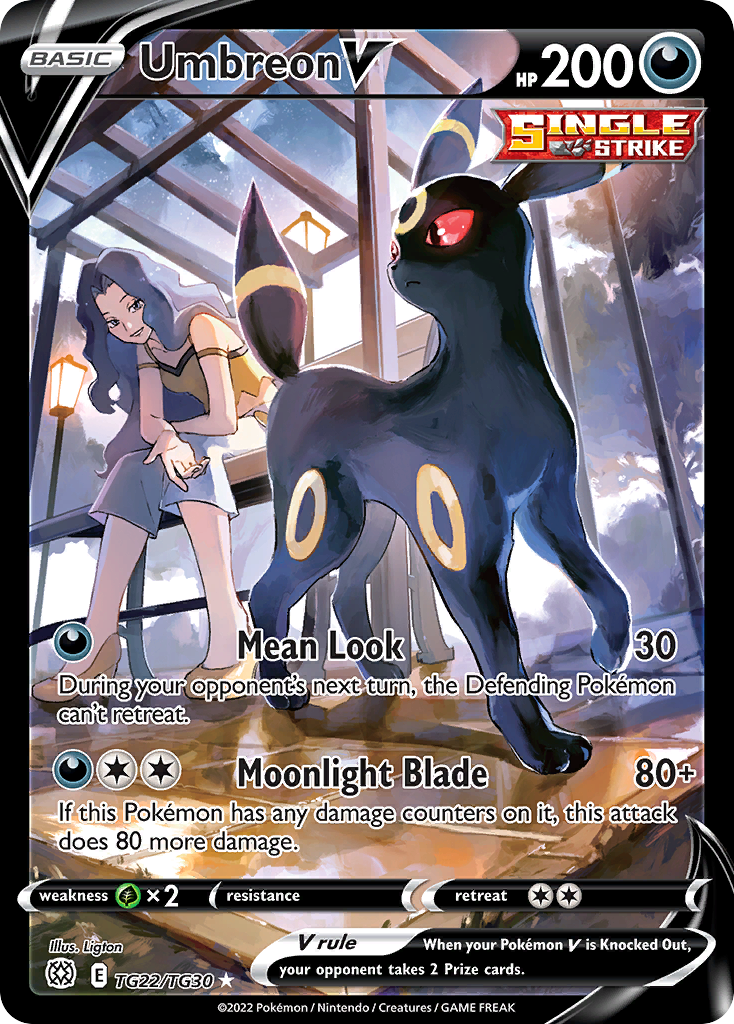 Umbreon V TG22/TG30 Brilliant Stars Trainer Gallery