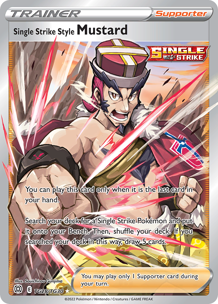 Single Strike Style Mustard TG28/TG30 Brilliant Stars Trainer Gallery