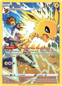 Jolteon TG04/TG30 Brilliant Stars Trainer Gallery