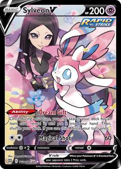 Sylveon V TG14/TG30 Brilliant Stars Trainer Gallery