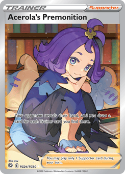 Acerola's Premonition TG24/TG30 Brilliant Stars Trainer Gallery
