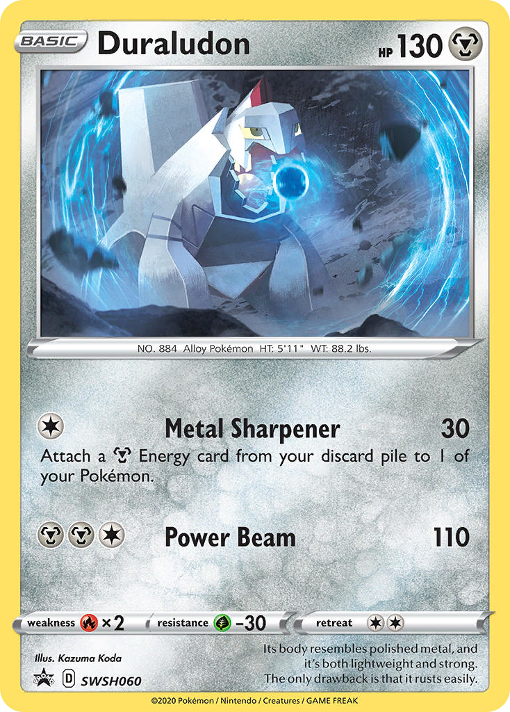 Duraludon SWSH060 SWSH Black Star Promos